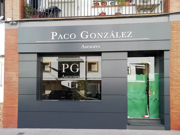 Fachada con alucobond